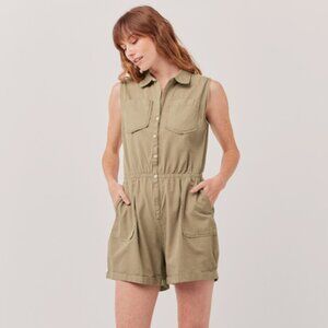 Pact Cotton Sleeveless Romper